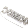 Once Upon A Diamond Bracelet Platinum Antique Art Deco Marquise Diamond Bracelet in Platinum 8.55ctw