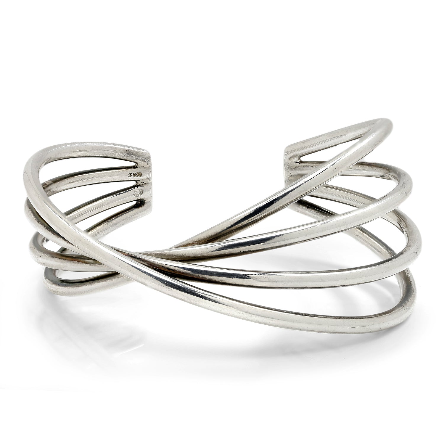 Once Upon A Diamond Bracelet Sterling Silver Georg Jensen Alliance Cuff Bracelet Sterling Silver