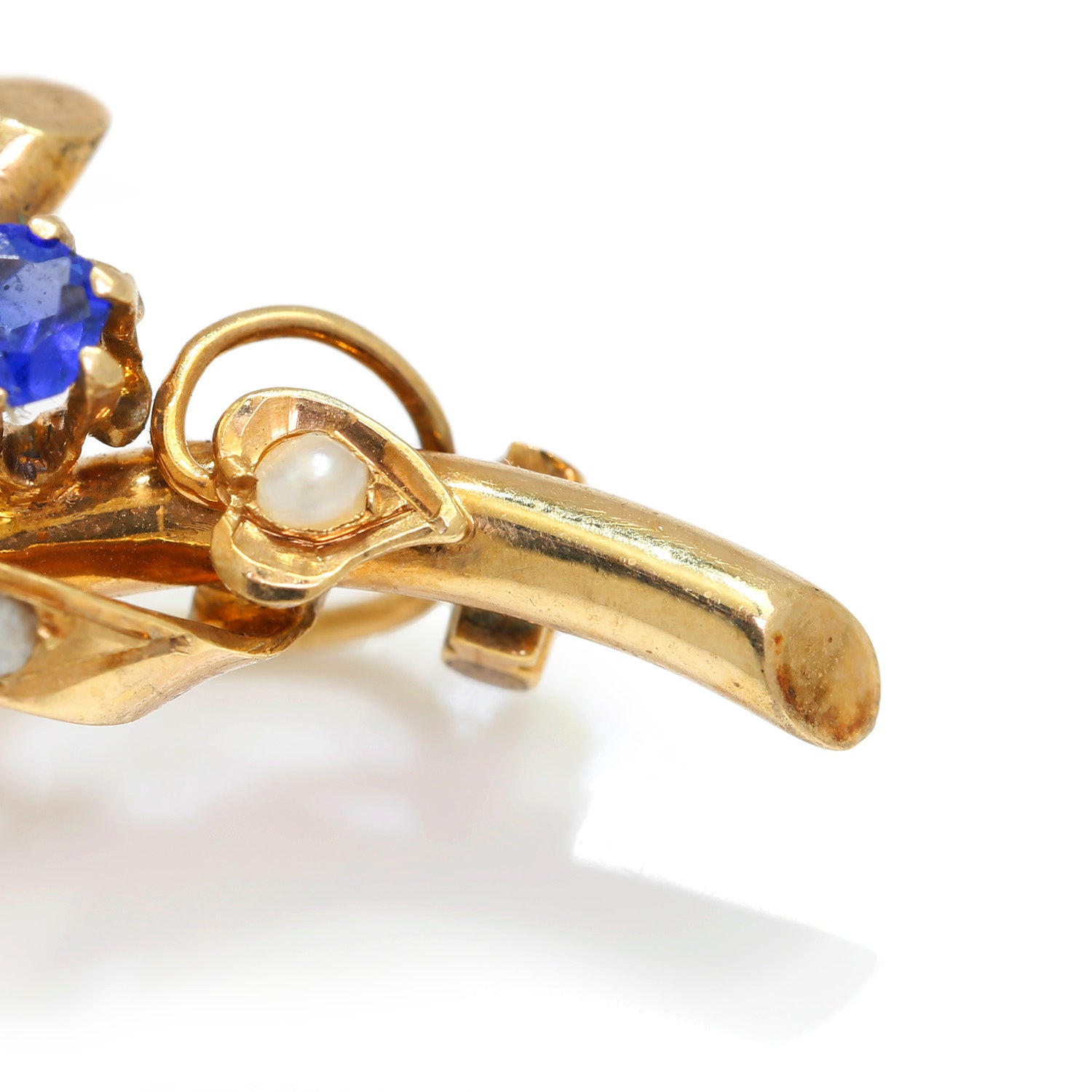 Antique Diamond Horseshoe Brooch | Sugar et Cie Antique Diamond Horseshoe Brooch | Sugar et Cie
