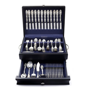 Once Upon A Diamond Collectible Silver Silver Reed & Barton Love Disarmed Sterling Flatware 12 Service 125 Pieces
