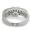 Once Upon A Diamond Engagement Ring Platinum Round Diamond Vintage Wedding Ring Bridal Set Platinum 1.15ctw