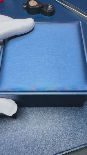 SeidenGang Angel Pendant Necklace with Tanzanite 18K Yellow Gold