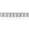 Once Upon A Diamond Bracelet White Gold 5.00CT Round Diamond Line Tennis Bracelet 14K White Gold