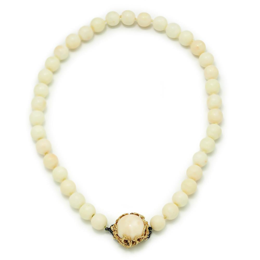 Womens 14K Gold Beaded Necklace - JCPenney