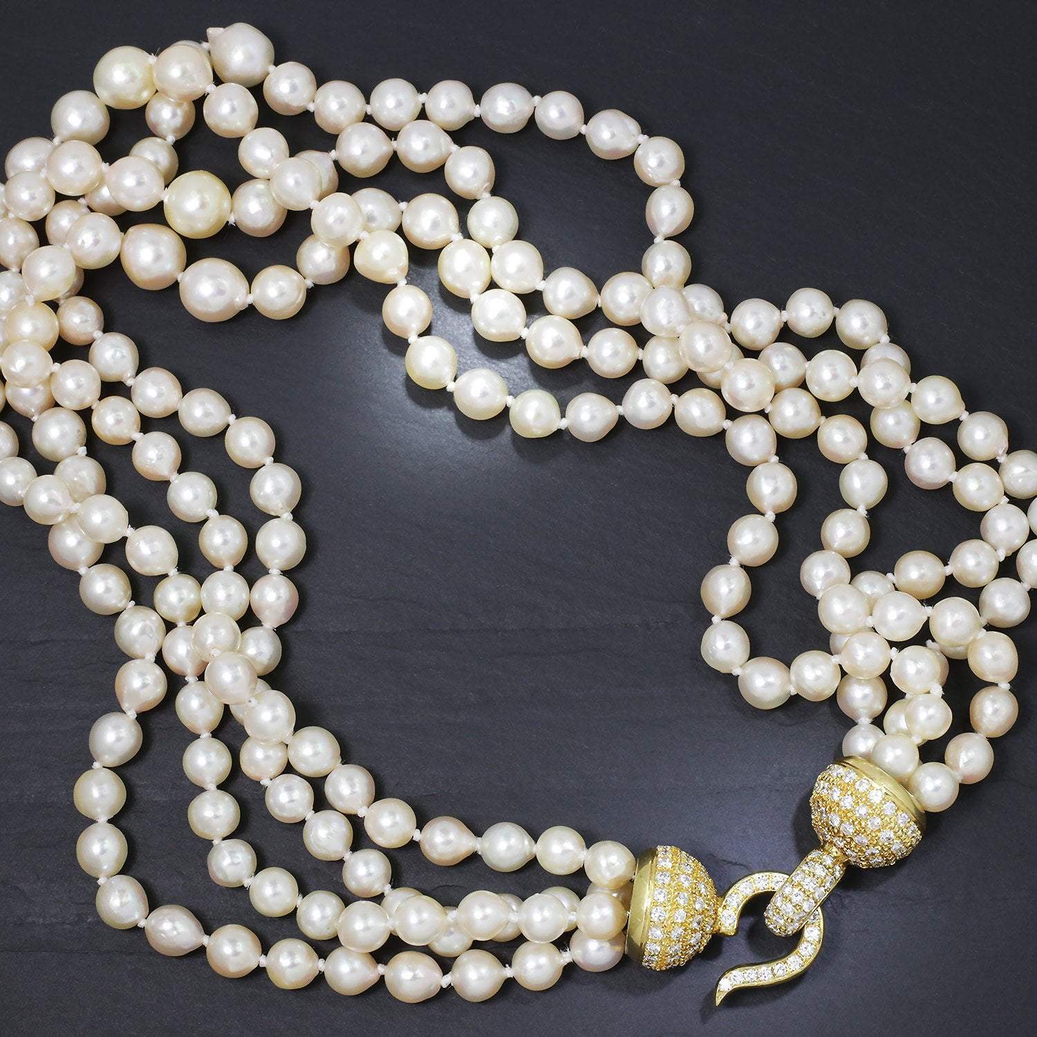 8MM Pearl Choker Necklace