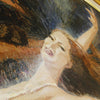 Once Upon A Diamond Painting Nenad Mirkovich “Angel Wings” Original Oil Painting Framed 37 x 47” Ballerina