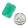 Once Upon A Diamond Ring Green 24.70 Carat EGL USA Certified Loose Natural Colombian Emerald